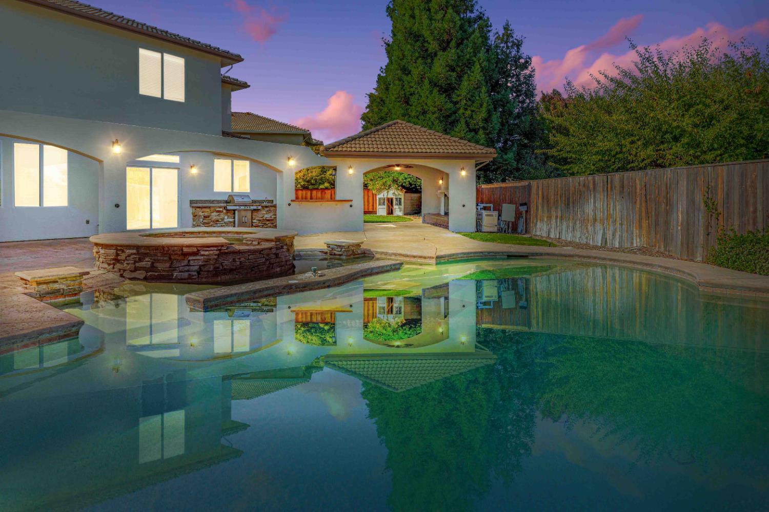 3913 Bayview Drive Modesto, CA 95355 - Photo 37 of 47 a front view of house with yard and outdoor seating