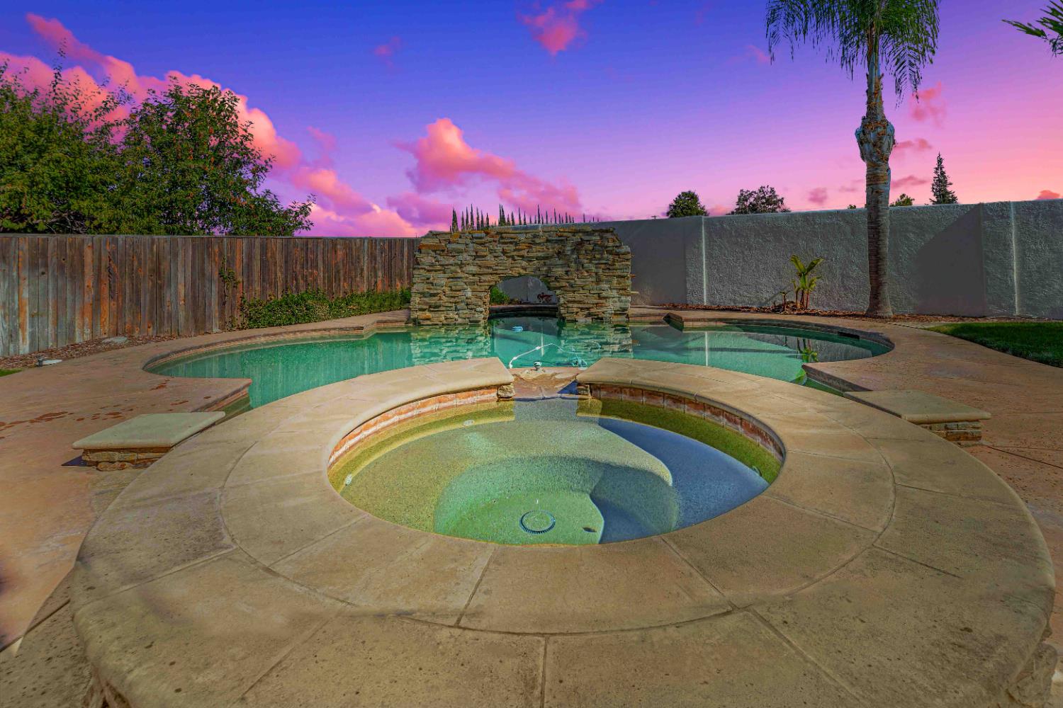 3913 Bayview Drive Modesto, CA 95355 - Photo 41 of 47 a view of a swimming pool with a yard