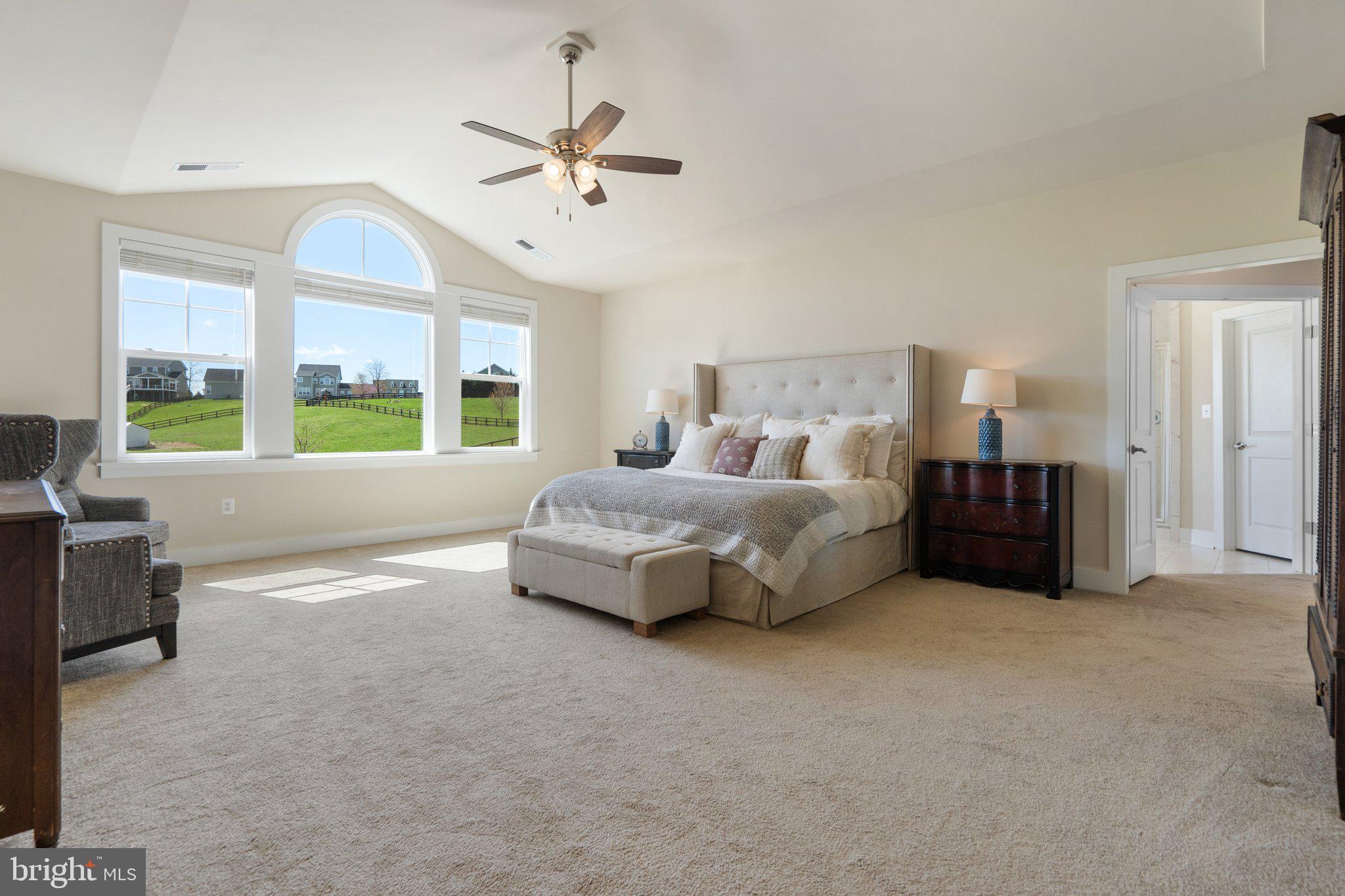 18639 Wild Raspberry Drive Purcellville, VA 20132 - Photo 16 of 94 Second floor primary bedroom with vaulted ceiling