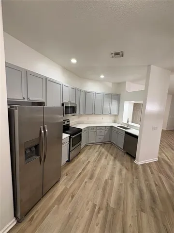 wooden floor in an empty room