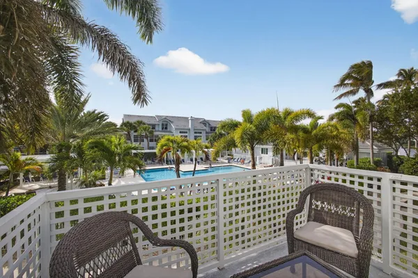 a view of outdoor space with swimming pool