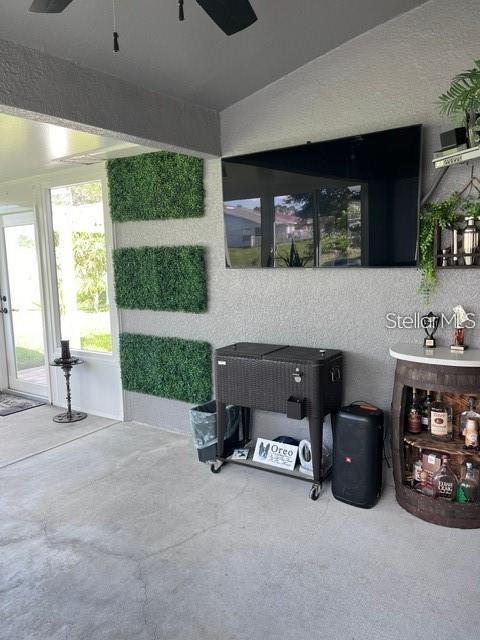 5519 Turtle Crossing Loop Tampa, FL 33625 - Photo 16 of 23 a living room with furniture and a fireplace