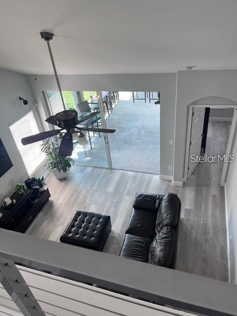 5519 Turtle Crossing Loop Tampa, FL 33625 - Photo 19 of 23 a living room with furniture and wooden floor