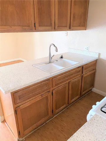 a close view of sink and tap