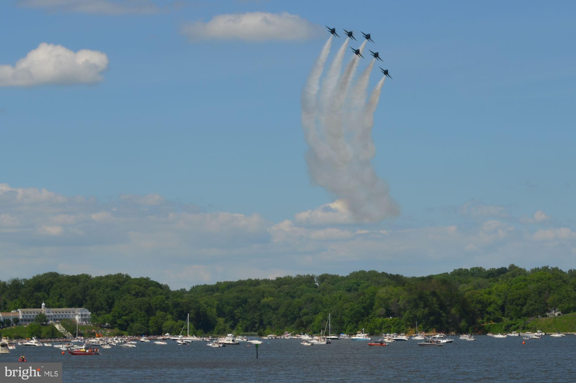 3744 Thomas Point Road Annapolis, MD 21403 - Photo 41 of 45 Downtown Annapolis - Severn River - Blue Angels