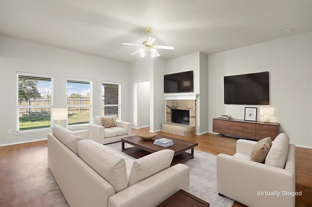 324 Meadow Ridge Drive Anna, TX 75409 - Photo 9 of 32 Staged Living Room