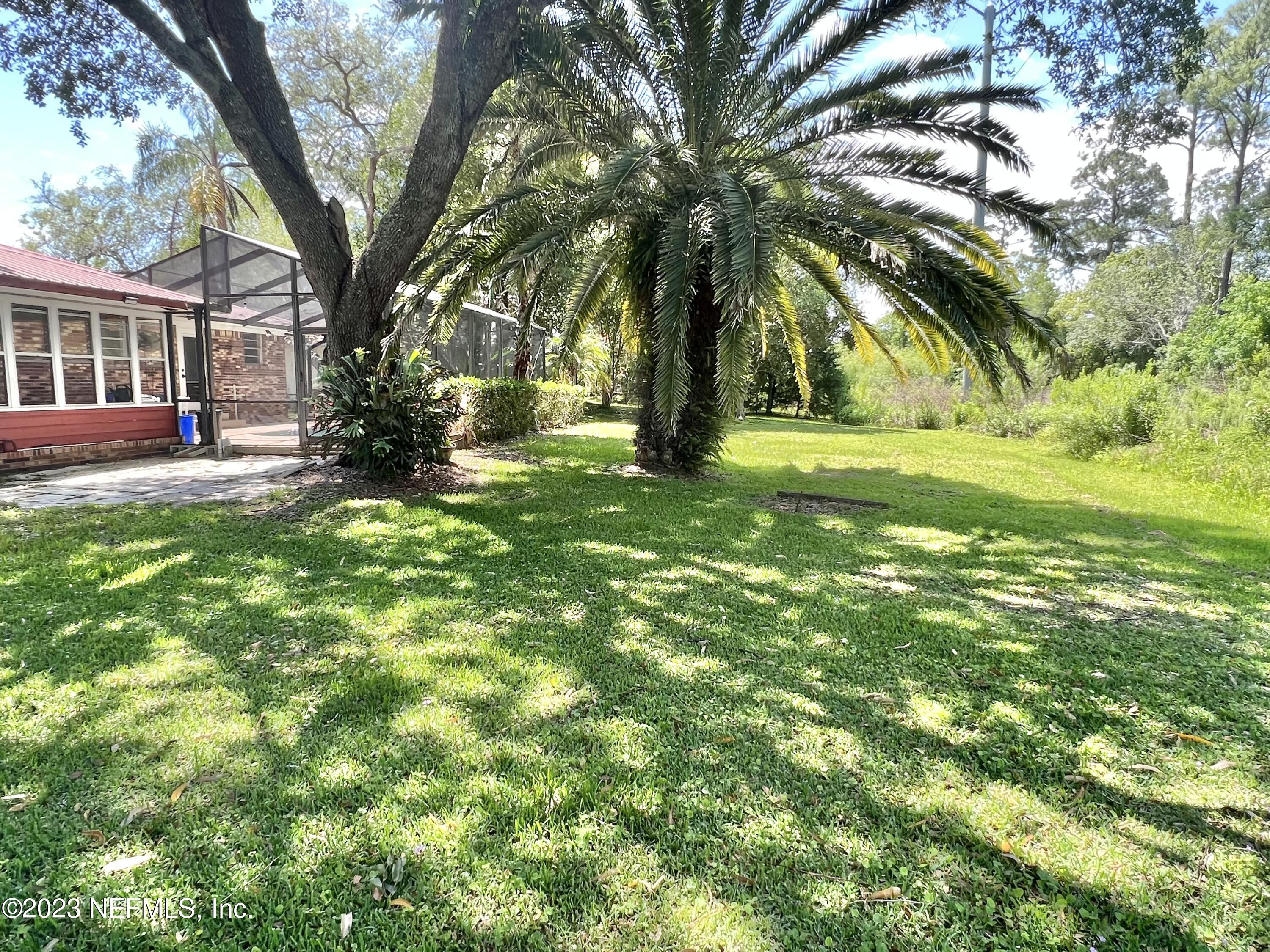 210 Prince Road St. Augustine, FL 32086 - Photo 36 of 43 a view of a yard with plants and trees