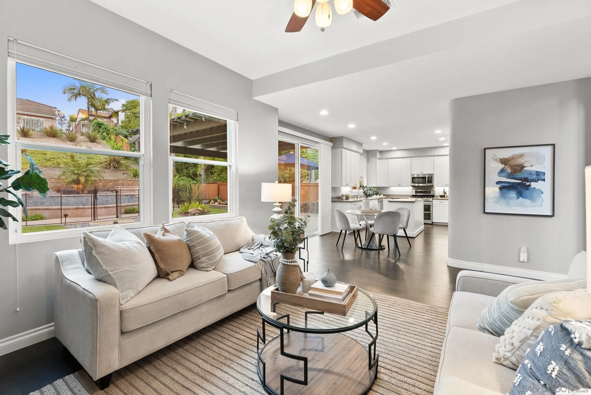 735 River Rock Road Chula Vista, CA 91914 - Photo 13 of 53 a living room with furniture and a large window
