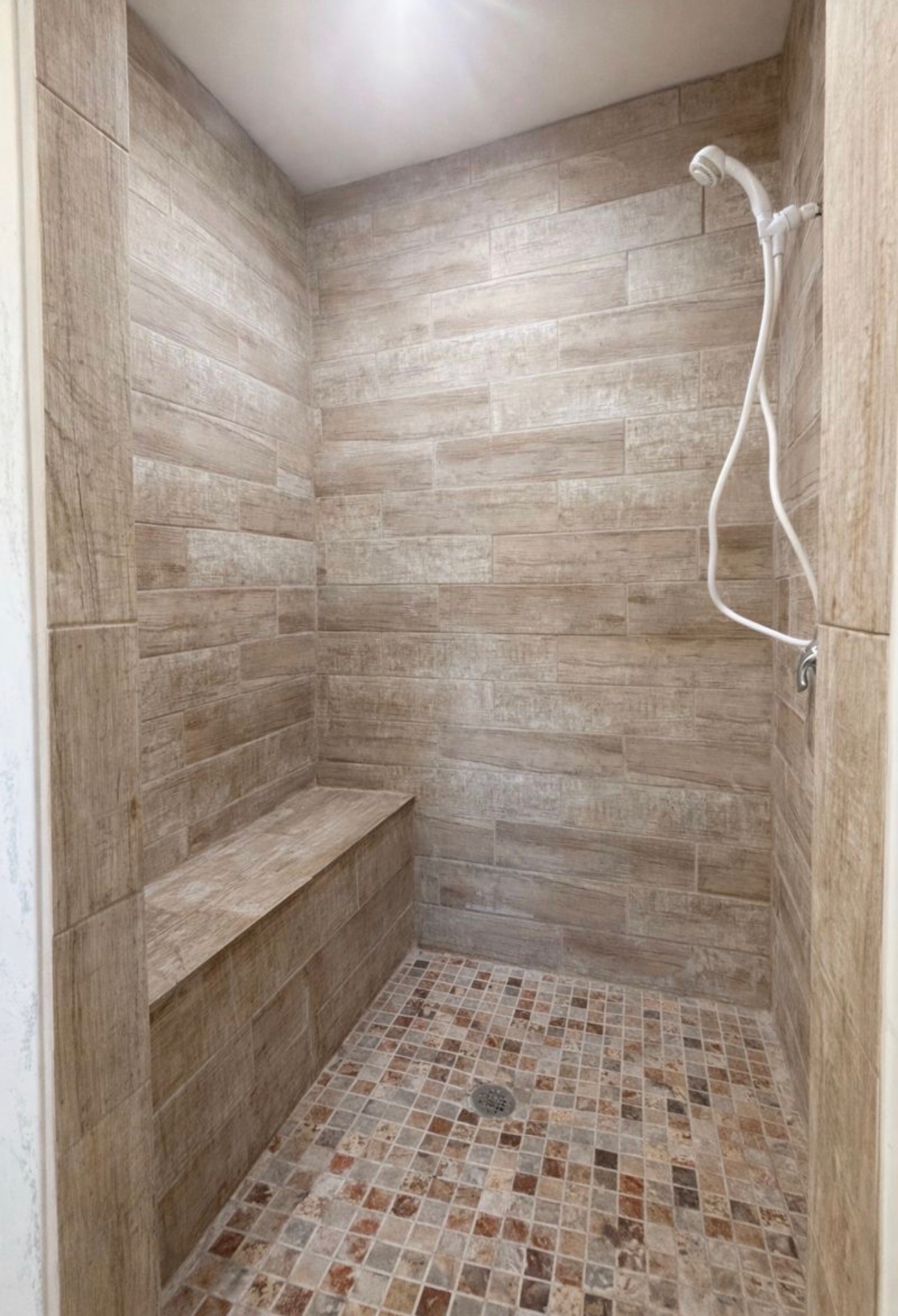 1615 Beech Drive Conroe, TX 77385 - Photo 6 of 14 Walk in primary shower with bench