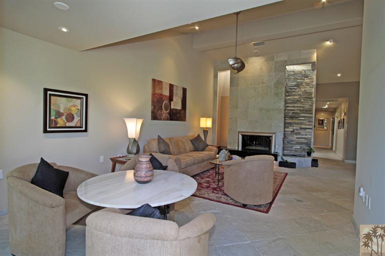 320 Red River Road Palm Desert, CA 92211 - Photo 4 of 31 a living room with furniture and a fireplace