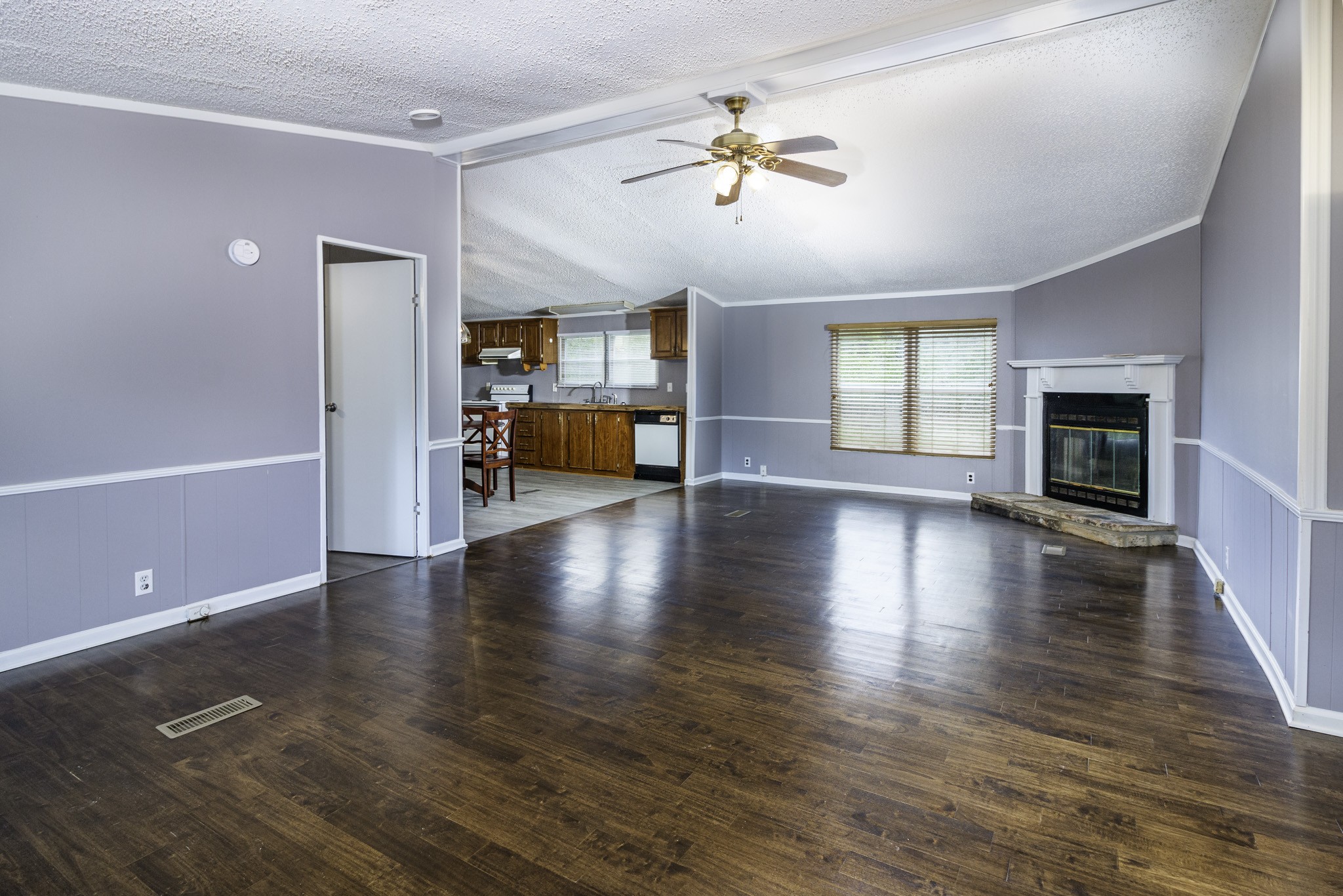 2583 Double Branch Road Columbia, TN 38401 - Photo 9 of 17 a view of an empty room with window and wooden floor