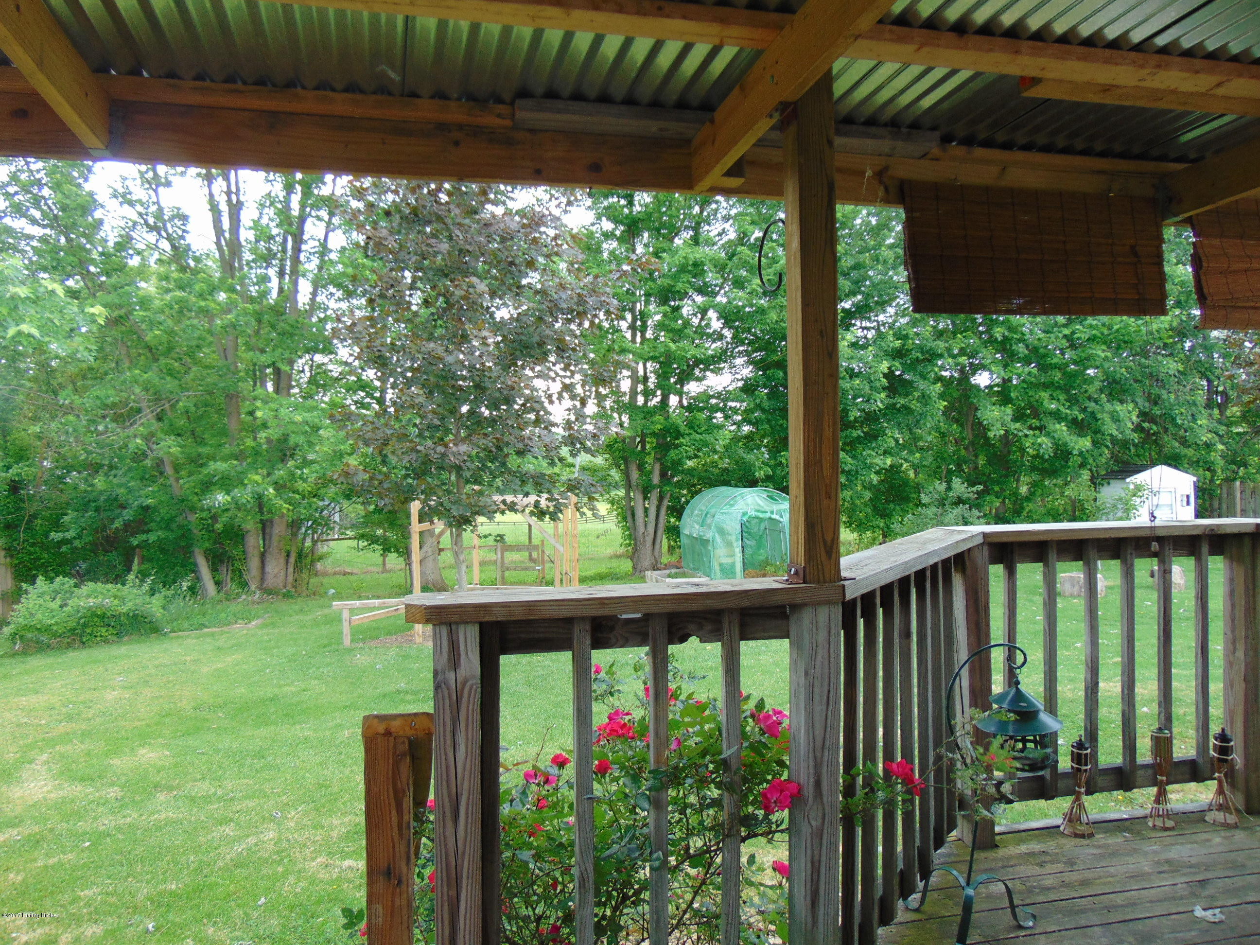 511 Brownsboro Road Pendleton, KY 40055 - Photo 29 of 32 Standing on the back porch overlooking the backyard