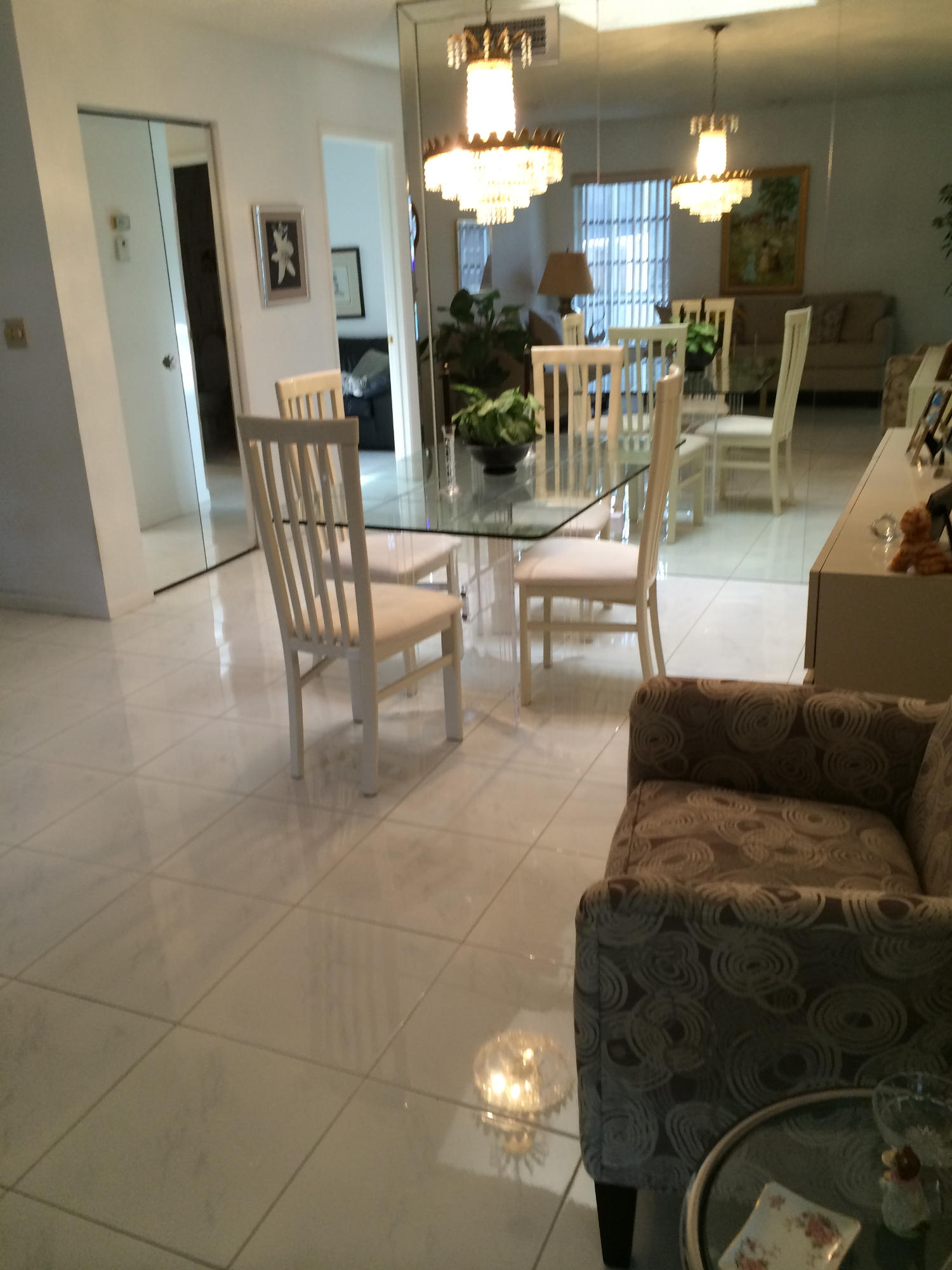 8753 Windrow Way Boca Raton, FL 33496 - Photo 10 of 15 LIVING ROOM - DINING ROOM