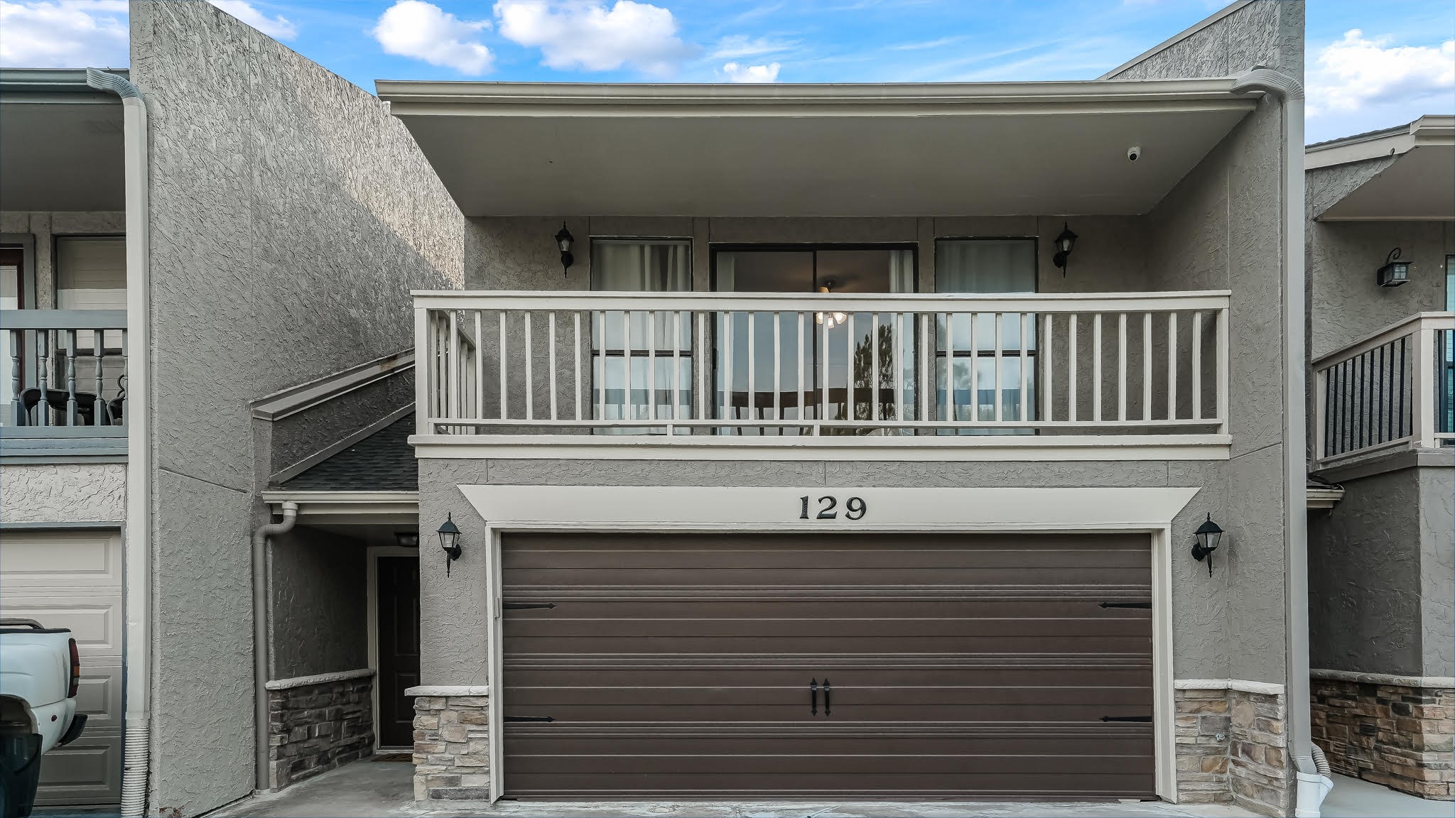 129 Capetown Conroe, TX 77356 - Photo 34 of 35 There is a two car garage with an auto garage door remote.