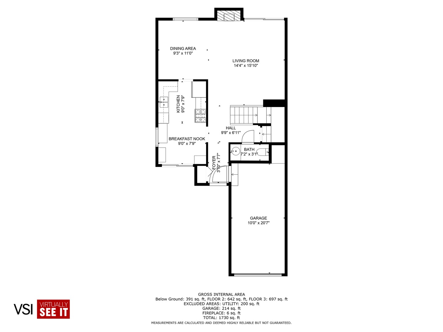 1105 Rhodes Court Wheaton, IL 60189 - Photo 21 of 22 a picture of a floor plan