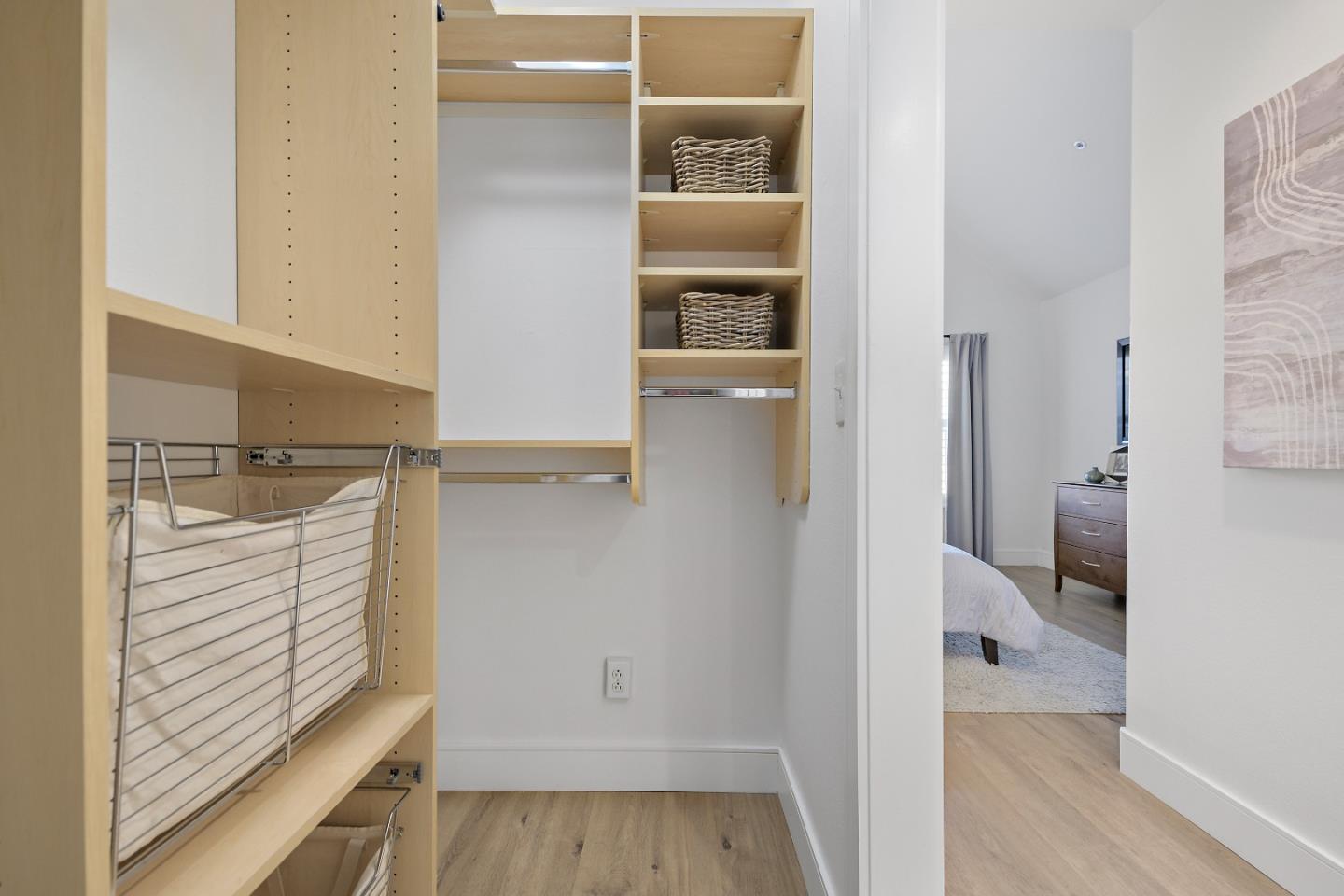 135 Pacchetti Way Mountain View, CA 94040 - Photo 21 of 27 a view of walk in closet with empty racks