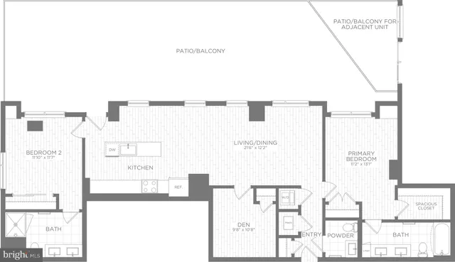 a picture of a bench in front of a door