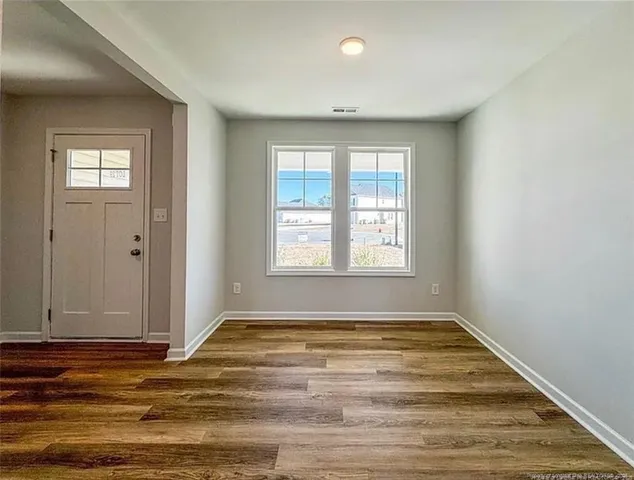 a view of empty room with window
