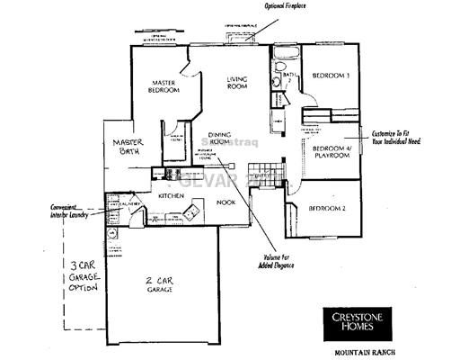 633 Camp Hill Road Henderson, NV 89015 - Photo 13 of 13 1st Floor Plan.