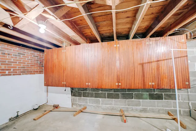 a view of a room with window