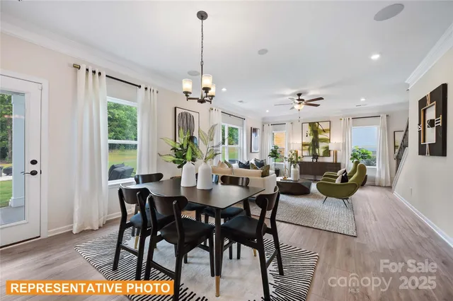 a view of a livingroom with furniture and a couch