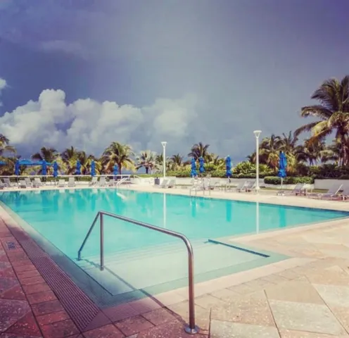 a view of a swimming pool