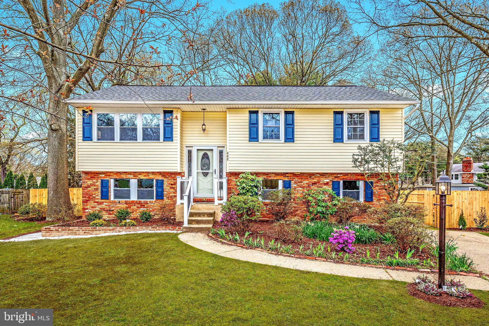 480 Ruth Road Arnold, MD 21012 - Photo 1 of 42 Landscaped Brick & Siding Exterior . NEW ROOF