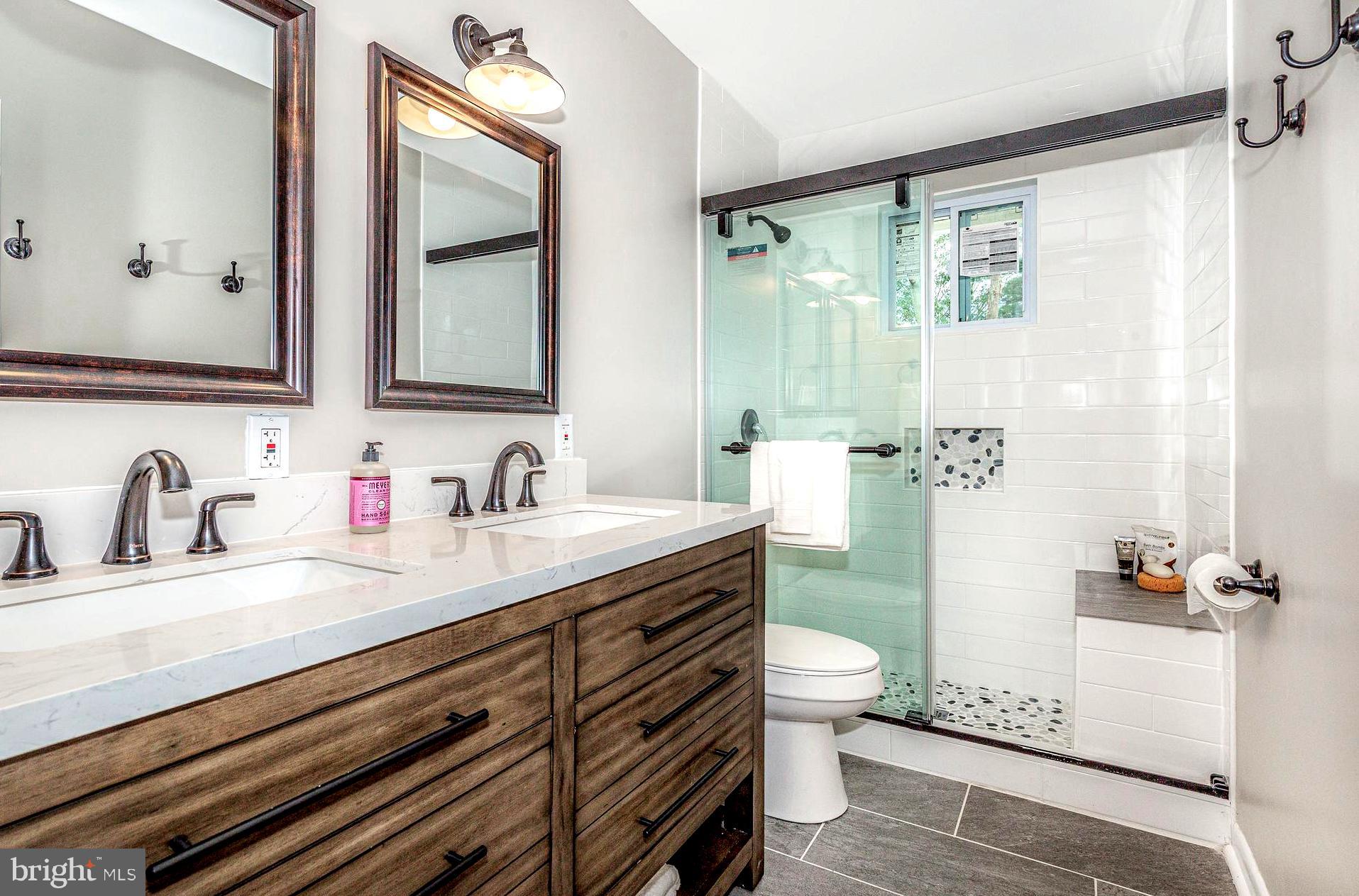 480 Ruth Road Arnold, MD 21012 - Photo 16 of 42 Lower Level Fully Remodeled / Tiled Full Bath