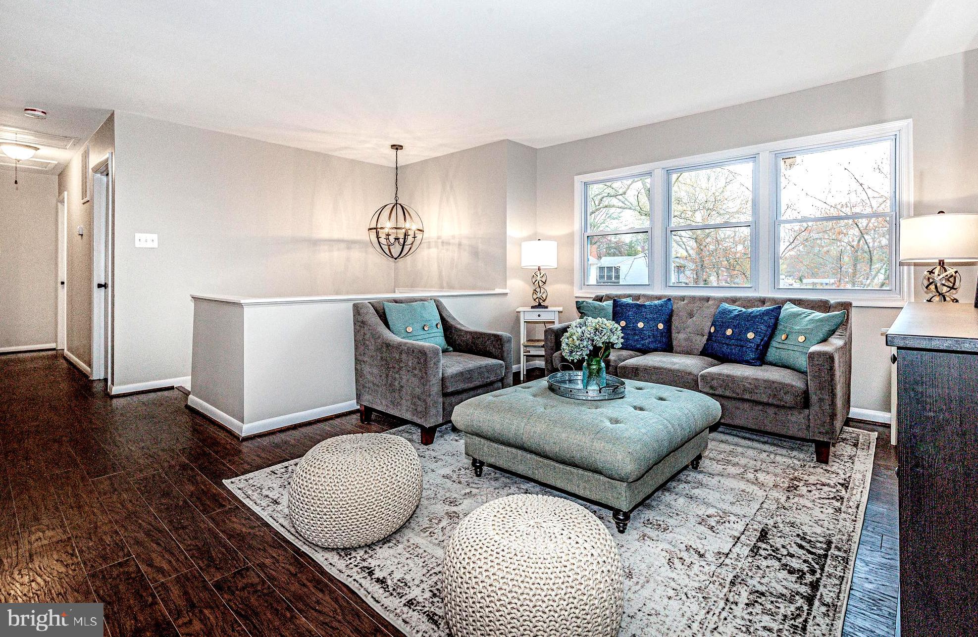 480 Ruth Road Arnold, MD 21012 - Photo 5 of 42 Welcoming Living Room . NEW Windows Throughout