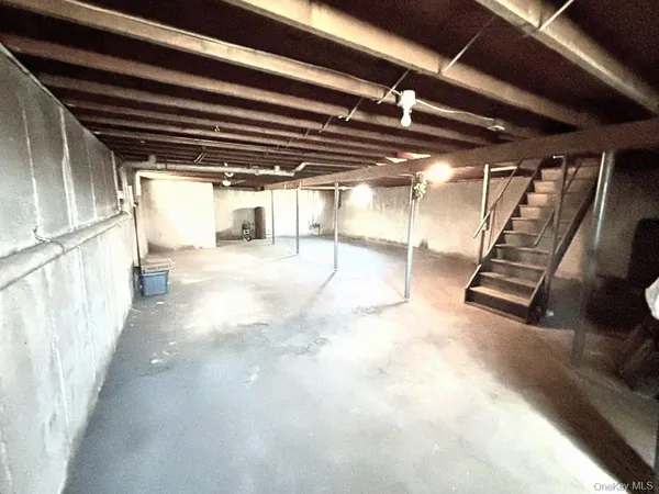 a view of under construction room and staircase