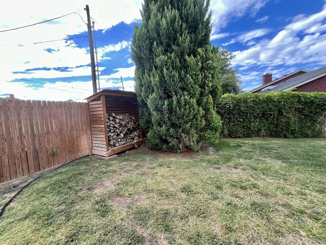 1415 Ebeling Drive Plainview, TX 79072 - Photo 37 of 46 a view of a porch with a tree