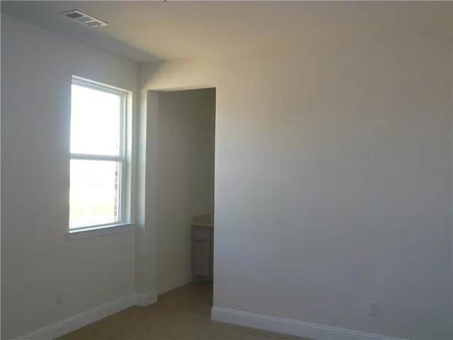 a small space with a window