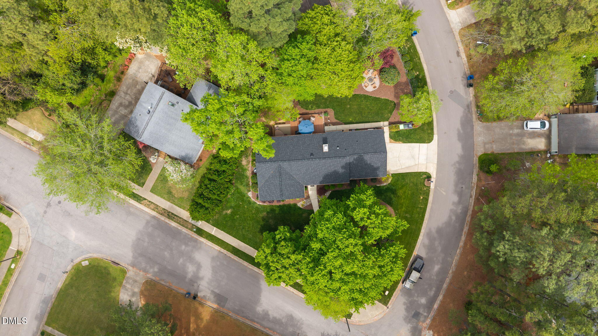 6501 Rainbow Court Raleigh, NC 27612 - Photo 40 of 41 Aerial View