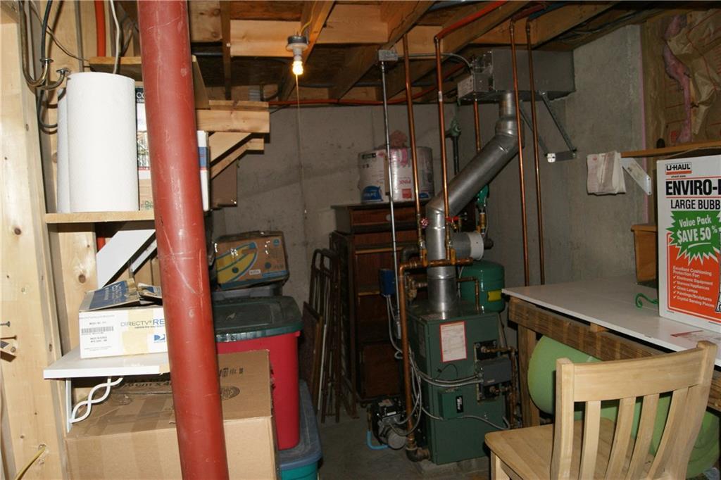 140 Richmond Mills Road Fayette, ME 04349 - Photo 17 of 35 Utility room with furnace just off...