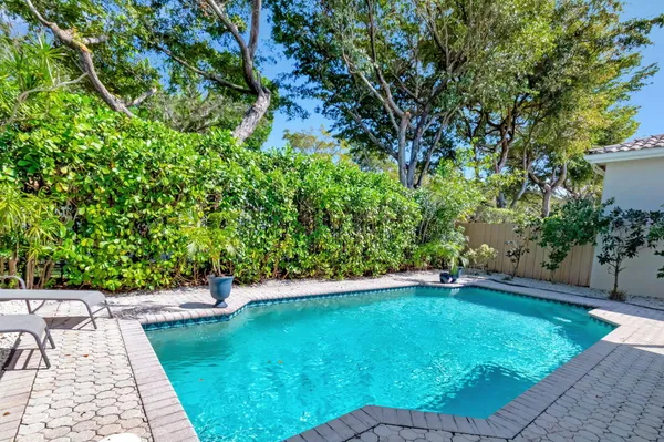 a view of an outdoor space and a yard