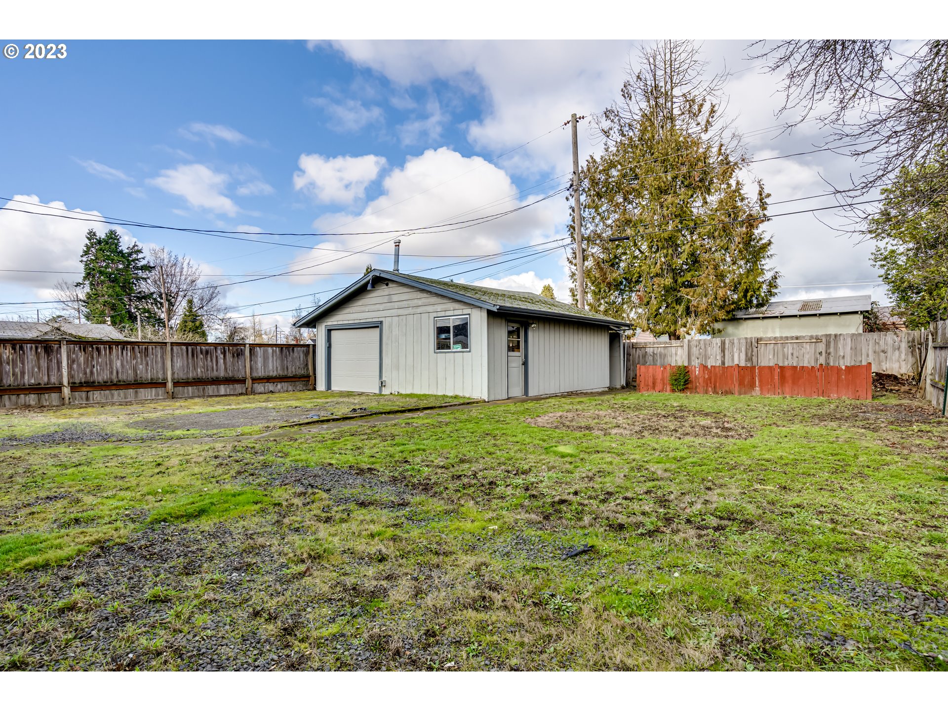 1858 I Street Springfield, OR 97477 - Photo 22 of 23 a view of a house with a backyard and a area