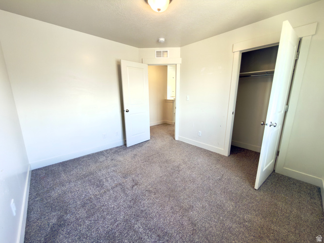 1823 South Longview Road Santaquin, UT 84655 - Photo 42 of 69 Spacious room featuring plush gray carpeting, white walls, and bright overhead lighting