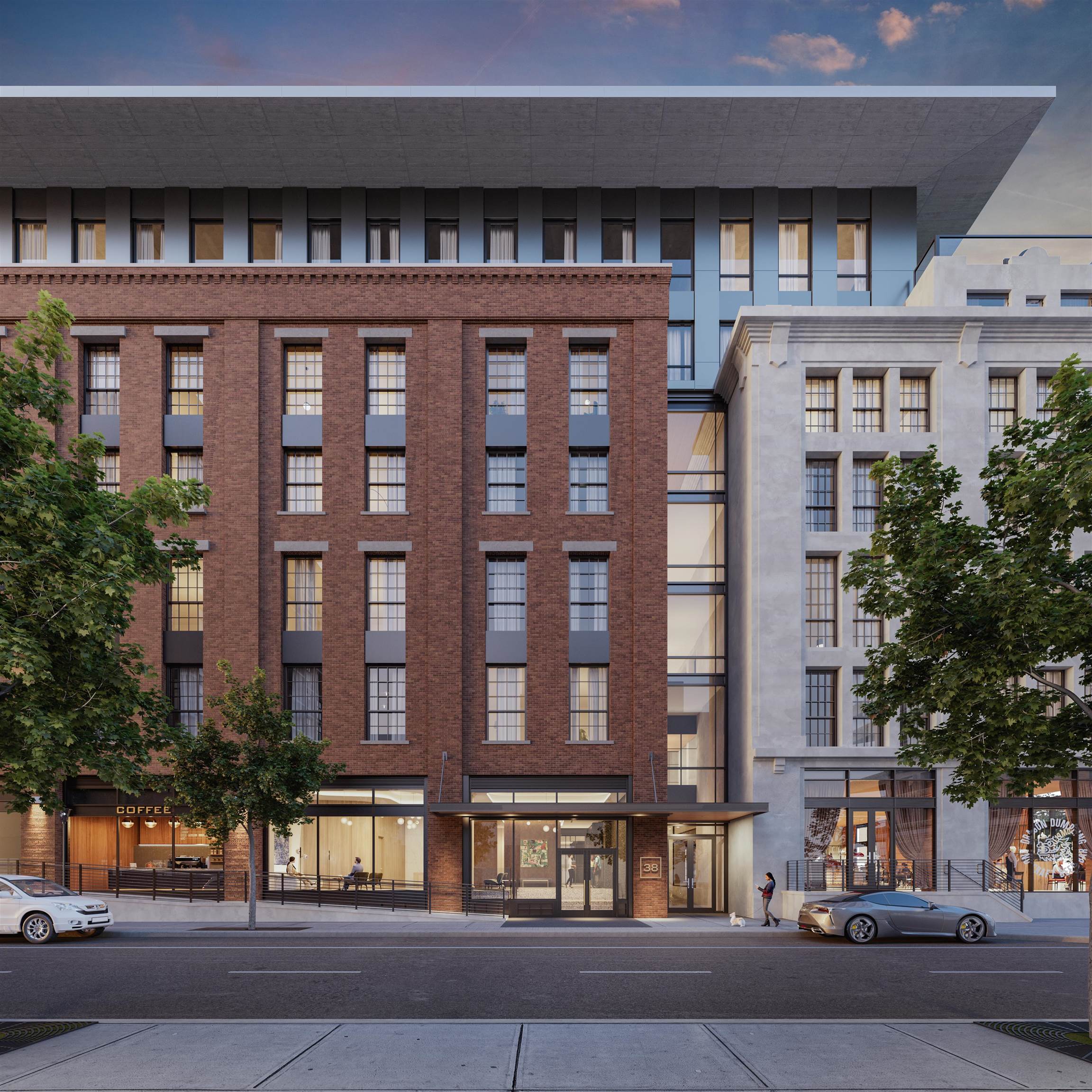 38 Jackson Street, Unit 504 Hoboken, NJ 07030 - Photo 14 of 16 front view of a building