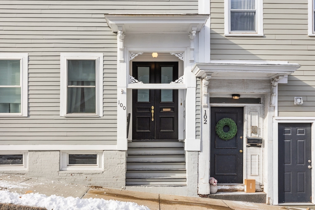 100 Pearl Street, Unit 2 Boston, MA 02129 - Photo 22 of 25 a front view of a house with glass windows