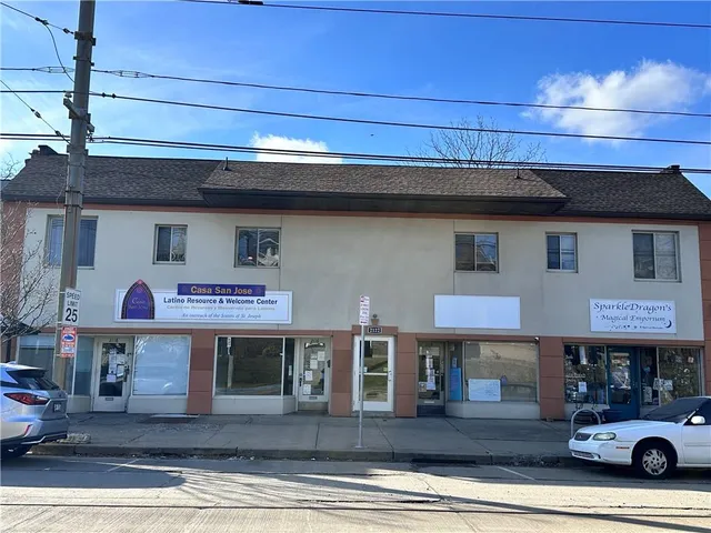 a view of a car garage