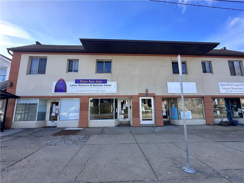 2114 Broadway Avenue Pittsburgh, PA 15216 - Photo 5 of 24 a front view of a building with parking