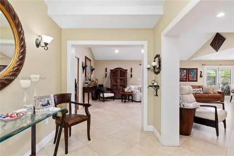 a view of a livingroom with furniture and a couch