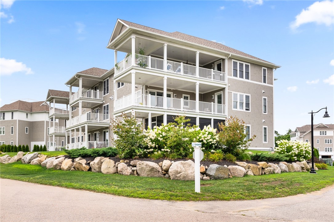 1 Compass Way, Unit 101 Westerly, RI 02891 - Photo 2 of 27 With a 34' covered terrace for outdoor living