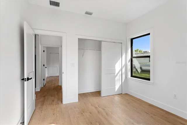 wooden floor in an empty room