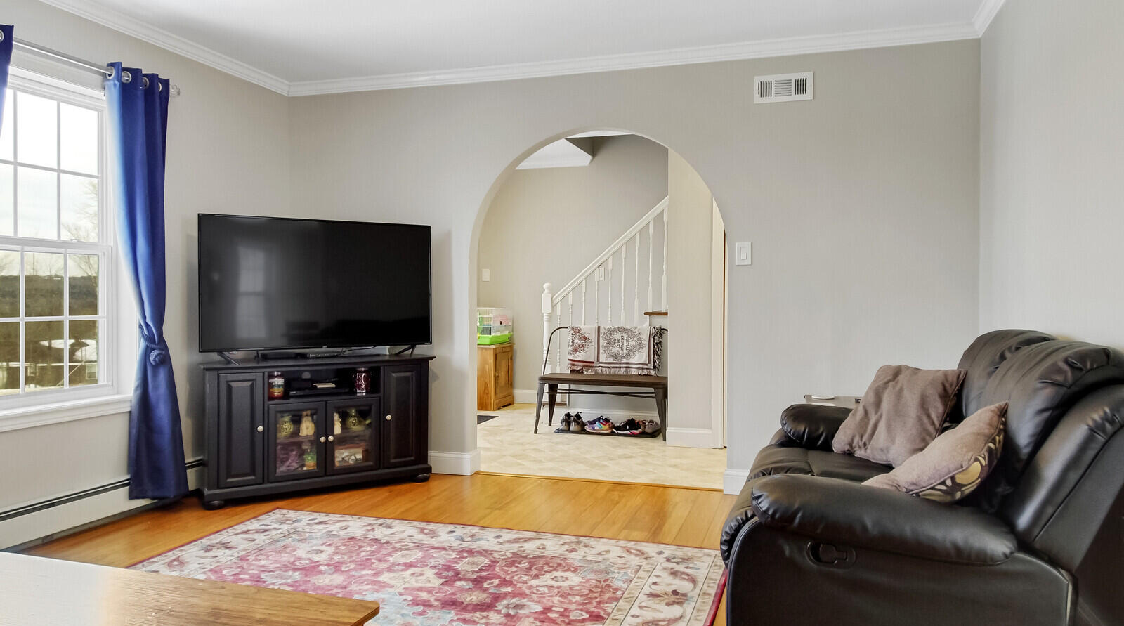 163 Rollins Road Freedom, ME 04941 - Photo 19 of 59 Living room to foyer