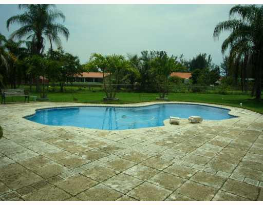 5000 Southwest 198th Terrace Southwest Ranches, FL 33332 - Photo 15 of 16 a view of swimming pool with a yard