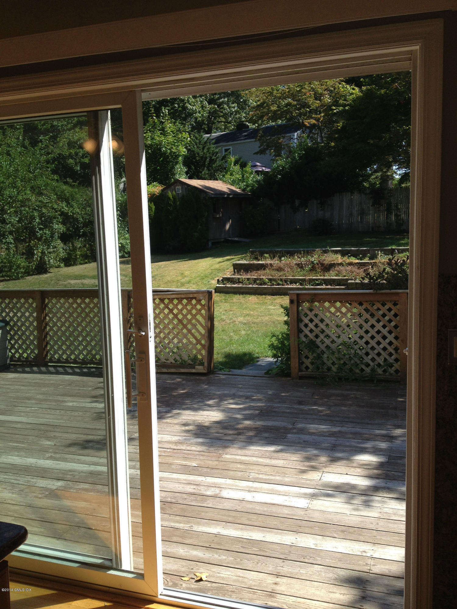 19 Wescott Street Riverside, CT 06878 - Photo 10 of 13 a view of a back yard from a balcony