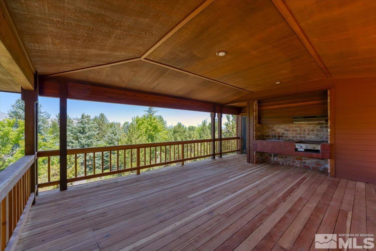 4285 Bitteroot Road Reno, NV 89519 - Photo 28 of 40 a view of porch with wooden floor