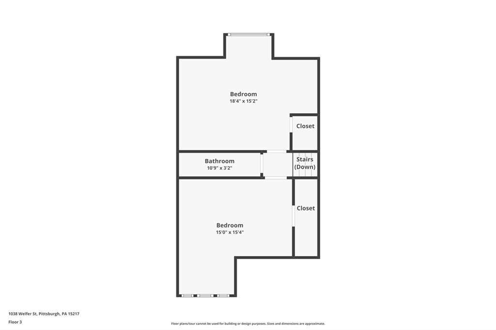 1038 Welfer Street Pittsburgh, PA 15217 - Photo 42 of 43 3rd floor