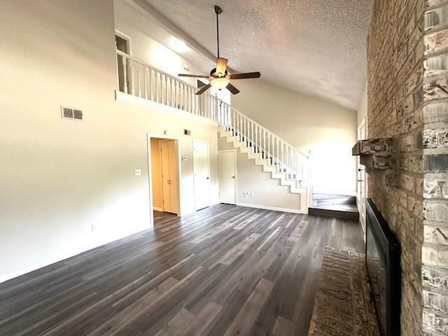 4119 Spring Meadow Lane Flower Mound, TX 75028 - Photo 2 of 28 a view of empty room with wooden floor and fan